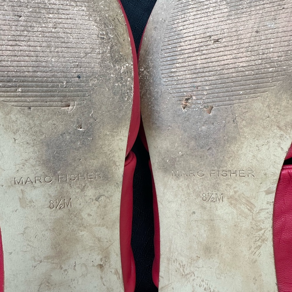 Red Marc fisher mule - Picture 5 of 5